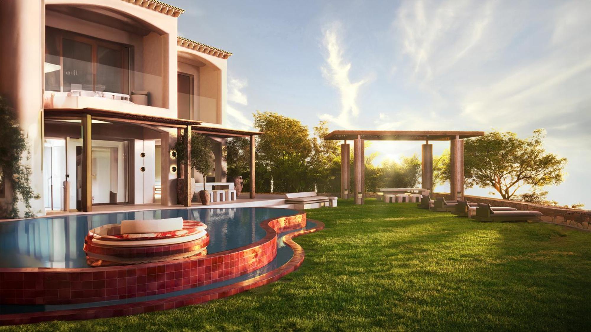 Destino Five Ibiza - New Hotel (Adults Only) Playa De Talamanca Bagian luar foto